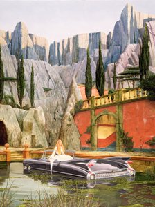 Dame van Detroit, 1992 door Trevor Neal
